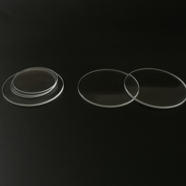 Manufacturer Customized High Transparency Quartz Glass Disc Heat-resistant Transparent Optical Glass