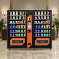 Distributeur automatique de boissons et de snacks en gros, avec système de gestion à distance