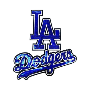 Parche Termoadhesivo con Lentejuelas de <span class=keywords><strong>los</strong></span> <span class=keywords><strong>Dodgers</strong></span> de <span class=keywords><strong>Los</strong></span> Ángeles de la MLB, Fútbol Americano Universitario NCAA - Product Image 3