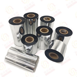 Sáp mã vạch Ribbon 110 mm x 300 mét sáp truyền nhiệt Ribbon phù hợp cho máy in nhãn ngựa vằn TSC Công Dân <span class=keywords><strong>Tec</strong></span> Godex posteck - Product Image 4