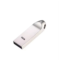 Clé USB 2.0 en métal étanche de 64 Go, clé USB cadeau de bureau, clé USB compatible Android, nouveau produit