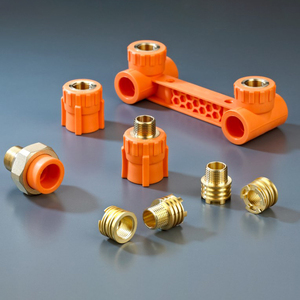 Phụ kiện ống PPR chất lượng cao DESO đạt chứng nhận AENOR WRAS DVGW, kết nối ren ngoài, nhựa vệ sinh, dùng cho hệ thống tưới tiêu và ống nước cao cấp - Product Image 2