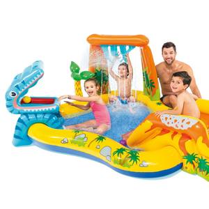 <span class=keywords><strong>สระ</strong></span>น้ำเด็กทรง<span class=keywords><strong>สี่เหลี่ยม</strong></span> <span class=keywords><strong>Intex</strong></span> 57444 รุ่นไดโนเสาร์ภูเขาไฟ พร้อมสไลเดอร์ ผลิตจาก PVC ปลอดสารพิษ หนา 0.6 มม. สำหรับเล่นน้ำกลางแจ้ง พร้อมฟังก์ชั่นพ่นน้ำ - Product Image 3