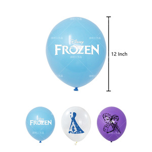 <span class=keywords><strong>Kit</strong></span> de décorations de fête d'<span class=keywords><strong>anniversaire</strong></span> sur le thème de la princesse de glace magique avec bannière suspendue ballons gâteau Topper pour la célébration <span class=keywords><strong>des</strong></span> enfants - Product Image 5