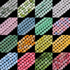 Perline Sciolte in Calcedonio Naturale Multicolore da 4, 6, 8, 10 mm, Collezione di Pietre Naturali Assortite per <span class=keywords><strong>Gioielli</strong></span> Fai da Te - Vendita all'Ingrosso - Product Image 5