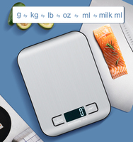Balance de cuisine numérique en acier inoxydable, vente en gros, 5 kg x 1 g, 10 kg, Etekcity, 11 lb, 22 lb en grammes, directement de l'usine
