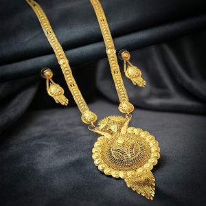 Wholesale 14K 18K 24K Micro Gold Forming <b>Long</b> <b>Necklaces</b>, Traditional Design <b>Long</b> Jewelry, Fashion Micro Gold Filled Jewelry Set. - Product Image 5