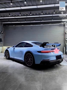 Para Porsche 911 992, Piezas de Auto Nuevas, Kit de Carrocería de Fibra de Carbono Estilo GT3 con Parachoques Delanteros y Traseros y Alerón - Product Image 5