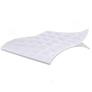 Nhà Máy Nệm Bảo Vệ 100% Hữu Cơ Cotton Thoáng Khí Nệm Pad Bìa Máy Có Thể Giặt Bảo Vệ - Product Image 6