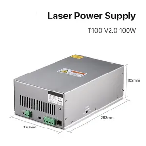 Good-Laser T100-110V/220V Co2 เลเซอร์แหล่งจ่ายไฟสําหรับ Co2 เครื่องตัดเลเซอร์แกะสลักหลอด