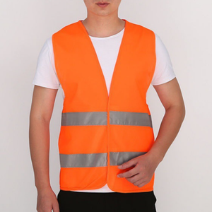 Gilet de <span class=keywords><strong>chantier</strong></span> Gilet de sécurité réfléchissant Gilet respirant de construction Équitation Vêtements de conducteur de nuit - Product Image 5