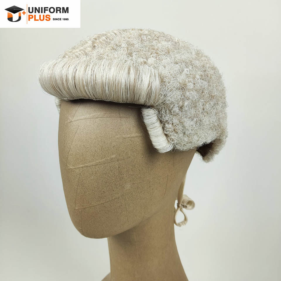High Quality 100% Horse Hair Bench Wigs for Legal Courts