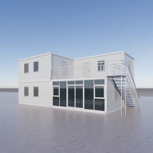 Casas Modulares de Acero de Lujo a Bajo Precio de Fabricante Chino, Blancas, de 19.5 pies de Largo, Diseño Moderno, Paneles de Lana de Roca, 5 Años de Garantía - Product Image 5