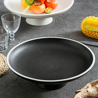 Assiette à fruits jetable en céramique et porcelaine la plus populaire pour la décoration intérieure, l'usage commercial et les fêtes - Design moderne