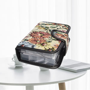 Jacquard Boîte À Pilules, Mode Pilule Planificateur Carnet de Notes Rappel De Pilule 2 Semaine - Product Image 5