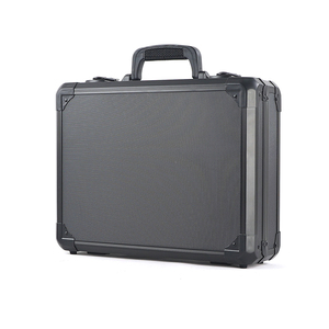 Tùy chỉnh 3 hàng khung nhôm P-SA BGS thẻ slab lưu trữ trường hợp <span class=keywords><strong>Box</strong></span> với EVA bọt kim loại thẻ kinh doanh trường hợp - Product Image 5