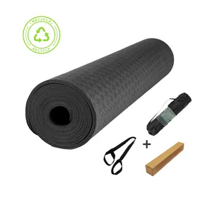 2024 Nieuwe Custom Logo Milieuvriendelijk Recycle Tpe Materiaal Pilates Yoga Mat