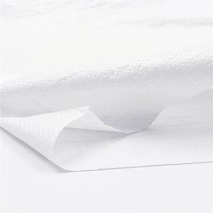 Sac tissé en PP transparent de taille personnalisable 50 kg 20 kg 10 kg pour ciment, farine, engrais, maïs, thermoscellé, gaufré, recyclable - Product Image 4