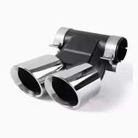 Tuyaux d'échappement de voiture SYPES pour Porsche Cayman 718 981 987 mise à niveau 304 système d'échappement de Performance en acier inoxydable double embouts de silencieux