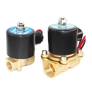 Válvula de drenagem de bomba de ar, compressor de ar, ac220v, dc24v, dc12v, válvula solenoide normalmente fechada