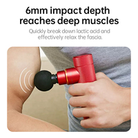 4 Tipos de Cabezales de Masaje Personalizados, Mini Pistola de Masaje para Grupos Musculares de Cuerpo Completo