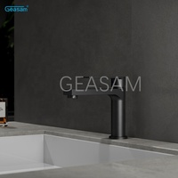 Robinet de lavabo en laiton GEASAM à montage sur comptoir, monocommande, cartouche en céramique, modèle 1021-1, pour distributeurs et fournitures de projets