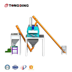 Yeso adhesivo de ladrillo de masilla Simple automático, <span class=keywords><strong>cemento</strong></span> de arena de cal en placa de yeso, producción de mortero mixto de secado previo - Product Image 1