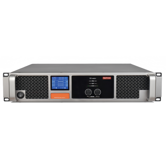 Mansender DX-500 2U Professional Audio Class AB Digital Power Amplifier 2 Channel Big Power 500 Watts Metal Imported Parts