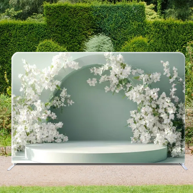 Custom Photo Studio Fabric Backdrop Portable Pop-up Photography Backdrops for Events Displays Photography
