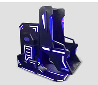 Simulador de rotación de 360 juegos, máquina de realidad Virtual 9d, silla de movimiento para parque temático VR