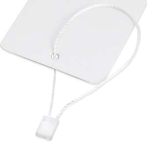 Étiquettes de vêtements personnalisées de luxe, étiquettes de vêtements imprimées avec le nom et le logo, étiquettes en plastique avec cordon, étiquettes en papier pour vêtements, logo personnalisé - Product Image 5