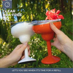 Vaso Margarita de Acero Inoxidable Duradero de <span class=keywords><strong>13</strong></span> oz con Sellado al Vacío para Mantener Frío, Ideal para Fiestas y Cócteles - Product Image 5