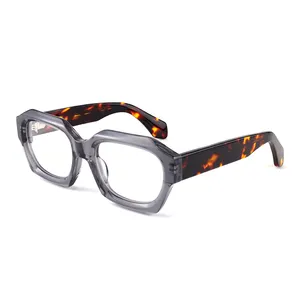 Benyi Manufacturing Quality Frame Óculos De Sol De Acetato Engrossado Logotipo Personalizado High end Glasses Frame
