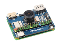 Raspberry Pi modul komputasi 4 papan dasar NANO-C 40PIN GPIO USB2.0 MIPI HDM | Input daya CSI 5V kamera Onboard