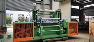 Macchina per la Pelatura di Rotoli di Gomma per Materiale in Polvere di Pneumatici Usati EPDM - Product Image 3