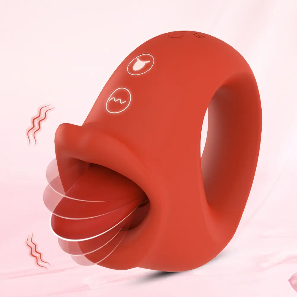 アマゾンの売れ筋舌バイブレーターGスポット膣刺激装置10周波数振動舌なめる振動長舌