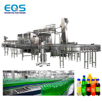Máquina Llenadora Automática de Botellas de Plástico de Alta Resistencia para Bebidas Carbonatadas (CSD) 2500-14000 BPH, Línea de Producción Duradera, Precio de Fábrica