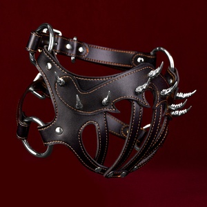 อุปกรณ์เซ็กส์ทอยสำหรับผู้ใหญ่แบบ BDSM หน้ากากหนังสีดำแบบมีรูพรุนสำหรับสวมศีรษะ หน้ากาก SM สำหรับสวมศีรษะ เพิ่มความสนุกในการฝึกฝน - Product Image 5