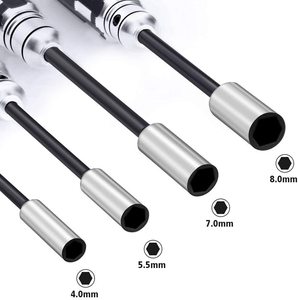RC 도구 금속 육각 드라이버 세트 알렌 드라이버 플랫 헤드 육각 드라이버 렌치 도구 키트 10-in-1 RC 쿼드콥터 헬리콥터 - Product Image 3