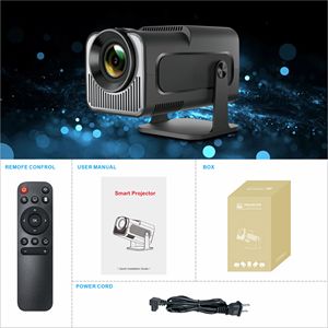 โปรเจคเตอร์ HY320 MiNi 1080P LCD ขนาดพกพา สำหรับใช้งานนอกบ้านและในบ้าน วิดีโอ HD มินิ สมาร์ทโปรเจคเตอร์ระบบแอนดรอยด์ ลดราคาพิเศษ - Product Image 1