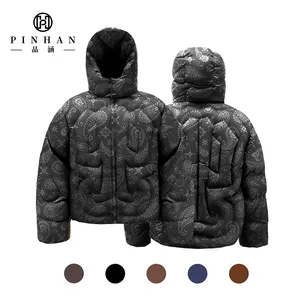 Custom Men's Puffer Jackets Lady Short Winter Coat Women's 90 White Goose Duck Down Jackets