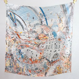 90x90cm 14 Momme Twill 100% Mulberry Silk Square Scarf, Wholesale Women Fashion <b>Shawl</b> Hijab Neck <b>Wrap</b> - Product Image 1