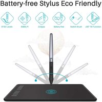 Pena Digital H950P Tanpa Baterai EMR untuk Pembelajaran Elektronik, Menulis, Desain USB PC, Menggambar, Tablet Grafis