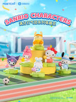 18 Scatole All'ingrosso MOETCH Personaggi Sanrio Serie Perfect Score Cheerleading Squad Quokka Blind Bag Scatola da Collezione per Giocattoli