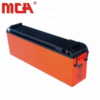 Batterie au gel à borne frontale évolutrice 12V 80Ah pour UPS et centre de télécommunications