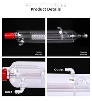 Tabung Laser CO2 RECI Baru 150W/100W/80W W1/W2/W4/W6/W8 10000 Jam Umur Panjang Mesin Pemotong dan Pengukir Laser CO2