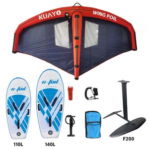 Set de Wing Foil Inflable de Fibra de Carbono de Alta Calidad, Ligero, para Principiantes, Personalizable, Popular para Kitesurfing - Product Image 1