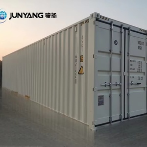 ตู้คอนเทนเนอร์เหล็กคอร์เทนแบบแห้งขนาด 40HCDD ประตูคู่ สำหรับการขนส่งสินค้าระหว่างประเทศ ได้รับการรับรอง BV/LR - Product Image 1