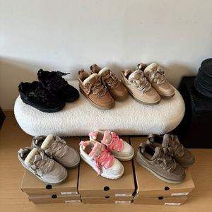 Botas de Nieve Clásicas de Diseñador para Hombre y Mujer, para Parejas, de Alta Calidad, Combinación de Piel de Oveja y Pelaje, Estilo Casual - Product Image 6