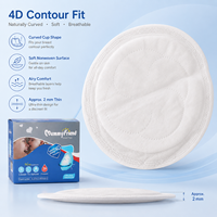 MummyFriend Disposable Three-Dimensional Absorbent Breathable Breast Pads Hot-air Non-Woven Fabric SAP Wood Pulp Maternity 24